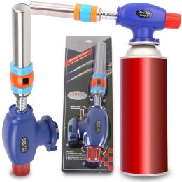 Palnik gazowy na kartusze opalarka piezozapalnik 1300C