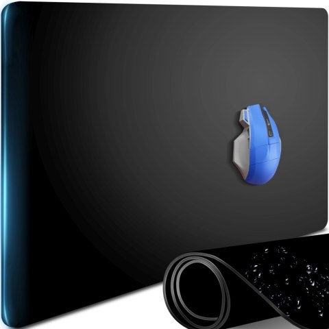 Podkładka mata gamingowa na biurko dla gracza XXL 90 x 45 cm - czarna