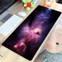 Podkładka mata gamingowa na biurko pod mysz XXL 80 x 40 cm - kosmos