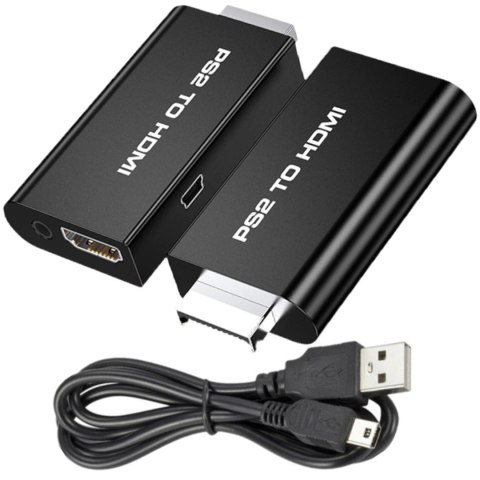 Przejściówka adapter PS2 - HDMI Jack 3.5 mm