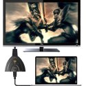 Przełącznik rozdzielacz 3 x HDMI Full HD 4K 55 cm