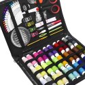 Przybornik krawiecki ogranizer na nici akcesoria w etui - 122 el.