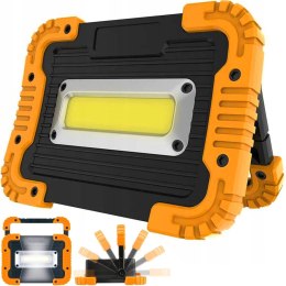 Reflektor halogen zewnętrzny przenośny z uchwytem na baterie 30 W