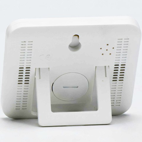 Termometr higrometr pokojowy stojący z zegarkiem budzikiem LCD Termometr higrometr pokojowy stojący z zegarkiem budzikiem LCD