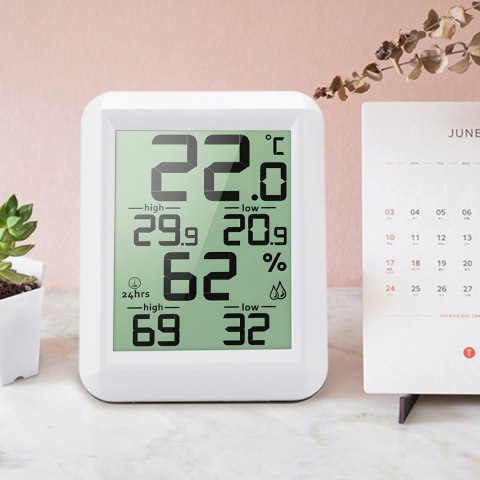 Termometr pokojowy elektroniczny z higrometrem 0-60C Termometr pokojowy elektroniczny z higrometrem 0-60C