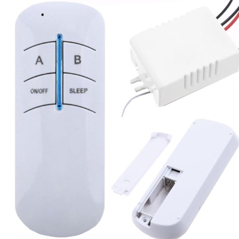 Włącznik wyłącznik światła bezprzewodowy na pilot 20 m Włącznik wyłącznik światła bezprzewodowy na pilot 20 m