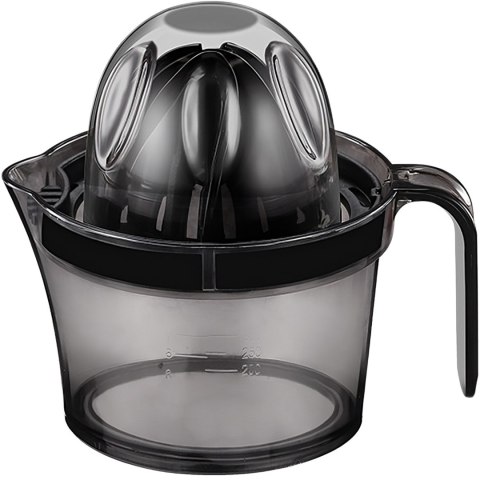 Wyciskarka ręczna do cytrusów cytryn pomarańczy 500 ml - czarna Wyciskarka ręczna do cytrusów cytryn pomarańczy 500 ml - czarna