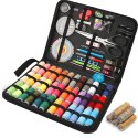 Zestaw do szycia przybornik krawiecki w etui - 226 el. Zestaw do szycia przybornik krawiecki w etui - 226 el.