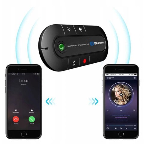 Zestaw głośnomówiący do samochodu z klipsem Bluetooth Zestaw głośnomówiący do samochodu z klipsem Bluetooth