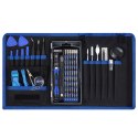 Zestaw wkrętaków śrubokrętów bitów precyzyjnych w etui - 73 el. Zestaw wkrętaków śrubokrętów bitów precyzyjnych w etui - 73 el.