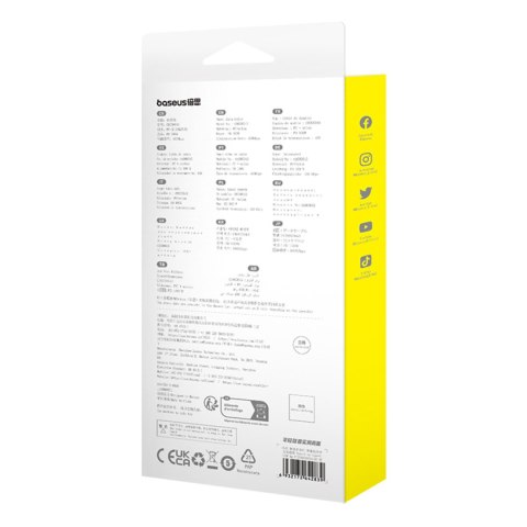 Kabel przewód Explorer z czujnikiem temperatury USB-C 100W 1m - niebieski