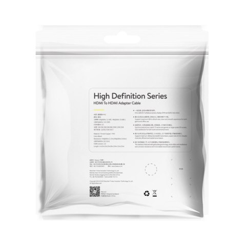 Kabel przewód HDMI High Definition 2.0 5m - czarny