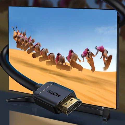 Kabel przewód HDMI High Definition 2.0 5m - czarny