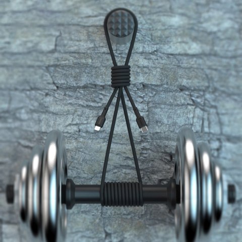 Kabel przewód USB-C PD 240W 1.2m - czarny