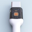 Kabel przewód USB-C PD 240W 2m - biały Kabel przewód USB-C PD 240W 2m - biały