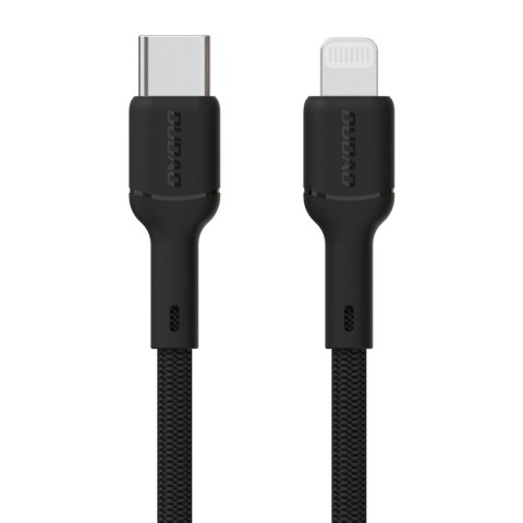 Kabel przewód USB-C - iPhone Lightning 30W 2m - czarny Kabel przewód USB-C - iPhone Lightning 30W 2m - czarny