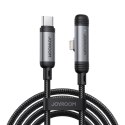 Kabel przewód kątowy USB-C - iPhone Lightning 30W 1.2m - czarny Kabel przewód kątowy USB-C - iPhone Lightning 30W 1.2m - czarny