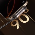 Kabel przewód kątowy USB-C - iPhone Lightning 30W 1.2m - czarny Kabel przewód kątowy USB-C - iPhone Lightning 30W 1.2m - czarny