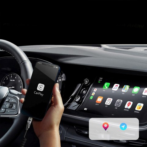 Kabel przewód spiralny 4w1 USB-A / USB-C - Lightning / USB-C - czarny Kabel przewód spiralny 4w1 USB-A / USB-C - Lightning / USB-C - czarny