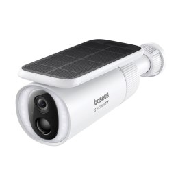 Kamera zewnętrzna solarna Security S1 do monitoringu 2K 8x 8 GB 400 lm - biała