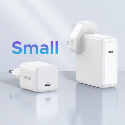 Ładowarka sieciowa X512 GaN USB-C 20W - biała