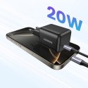 Ładowarka sieciowa X512 GaN USB-C 20W - czarna
