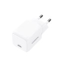 Ładowarka sieciowa X513 GaN USB-C 30W - biała