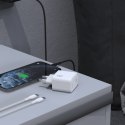 Ładowarka sieciowa GaN z kablem USB-C 45W - czarna Ładowarka sieciowa GaN z kablem USB-C 45W - czarna