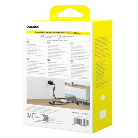 Ładowarka sieciowa Palm 20W USB-C USB-A - czarna