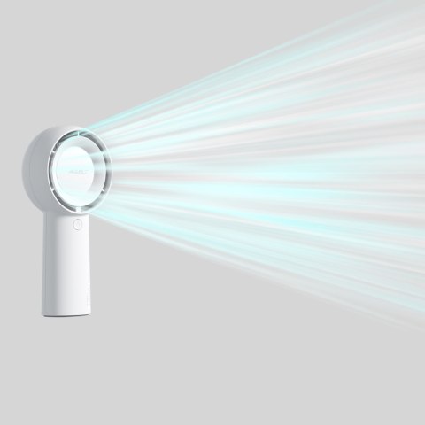 Mini wiatrak wentylator przenośny USB-C 4000mAh - biały Mini wiatrak wentylator przenośny USB-C 4000mAh - biały