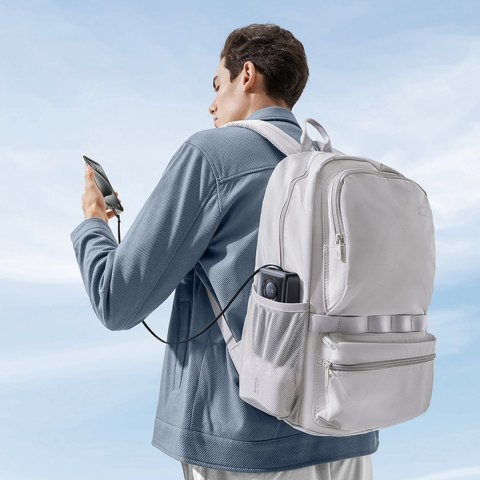 Powerbank Free2Pull 20000mAh z rozwijanym kablem USB-C 65W - czarny