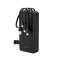 Powerbank K11 Pro 20000mAh z wbudowanymi kablami - czarny