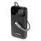 Powerbank K31 10000 mAh 22.5W PD z wbudowanym kablem - czarny