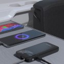 Powerbank K31 10000 mAh 22.5W PD z wbudowanym kablem - czarny Powerbank K31 10000 mAh 22.5W PD z wbudowanym kablem - czarny