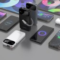 Powerbank K31 10000 mAh 22.5W PD z wbudowanym kablem - czarny Powerbank K31 10000 mAh 22.5W PD z wbudowanym kablem - czarny