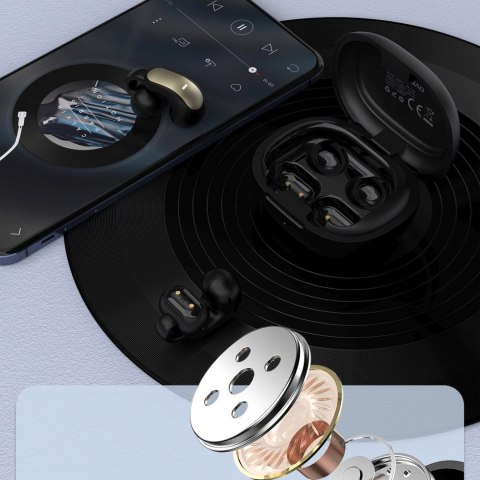 Słuchawki bezprzewodowe U20 Pro TWS Bluetooth - czarne Słuchawki bezprzewodowe U20 Pro TWS Bluetooth - czarne
