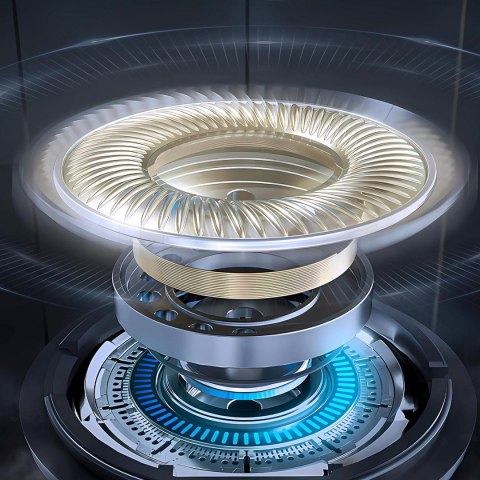 Słuchawki bezprzewodowe U21 TWS ANC ENC Bluetooth - białe Słuchawki bezprzewodowe U21 TWS ANC ENC Bluetooth - białe