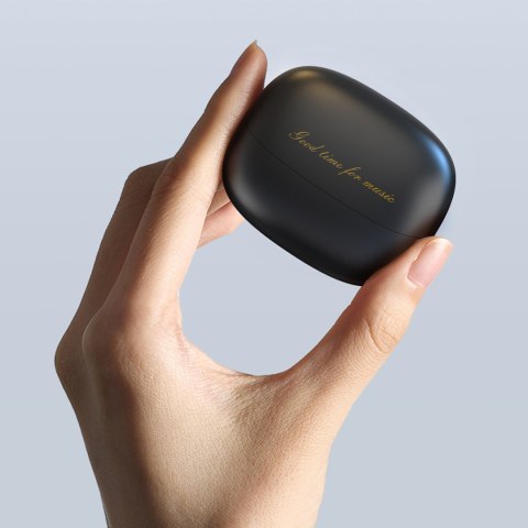 Słuchawki bezprzewodowe U21 TWS ANC ENC Bluetooth - czarne Słuchawki bezprzewodowe U21 TWS ANC ENC Bluetooth - czarne