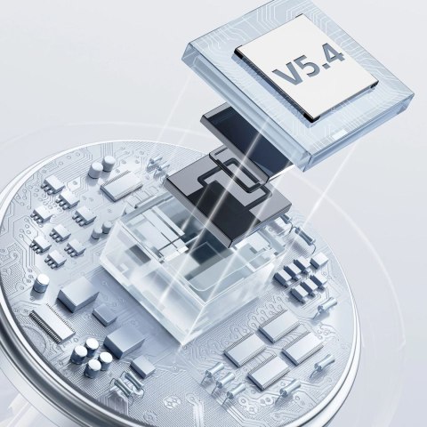 Słuchawki bezprzewodowe U21 TWS ANC ENC Bluetooth - czarne Słuchawki bezprzewodowe U21 TWS ANC ENC Bluetooth - czarne