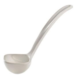 Chochelka do sosu z melaminy poj. 0.4L dł. 170mm biała - Hendi 563632