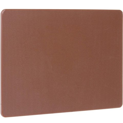 Deska do krojenia HACCP 450x300 mm - brązowa Deska do krojenia HACCP 450x300 mm - brązowa