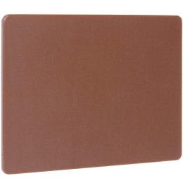 Deska do krojenia HACCP 600x400 mm - brązowa