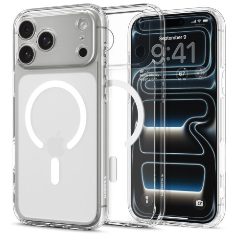 Etui case ochronny na iPhone 17 Pro Ultra Hybrid MagSafe - białe Etui case ochronny na iPhone 17 Pro Ultra Hybrid MagSafe - białe