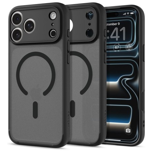Etui case ochronny na iPhone 17 Pro Ultra Hybrid MagSafe - czarne Etui case ochronny na iPhone 17 Pro Ultra Hybrid MagSafe - czarne