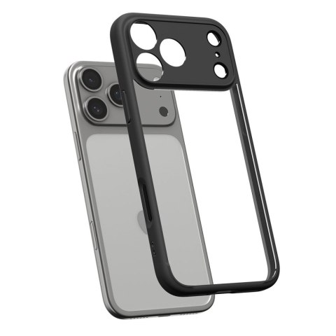 Etui case plecki na iPhone 17 Pro Ultra Hybrid - czarny mat Etui case plecki na iPhone 17 Pro Ultra Hybrid - czarny mat