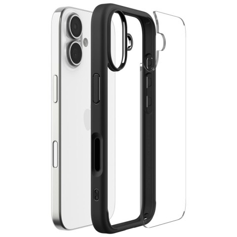 Etui case plecki na iPhone 17 Ultra Hybrid - czarny mat Etui case plecki na iPhone 17 Ultra Hybrid - czarny mat