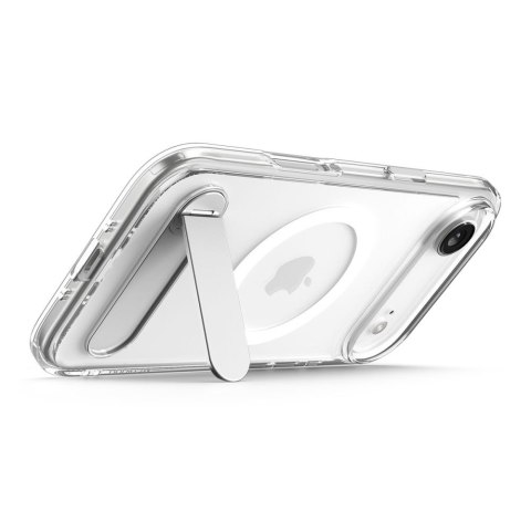 Etui ochronne z podstawką na iPhone 17 Air Ultra Hybrid ''S'' MagSafe - przezroczysto-białe Etui ochronne z podstawką na iPhone 17 Air Ultra Hybrid ''S'' MagSafe - przezroczysto-białe