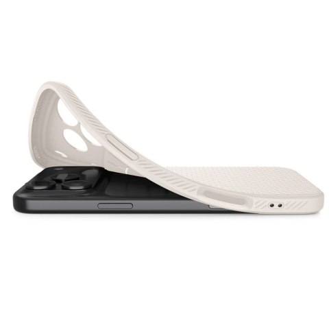 Etui pokrowiec ochronny Liquid Air na iPhone 17 Pro - tytanowe