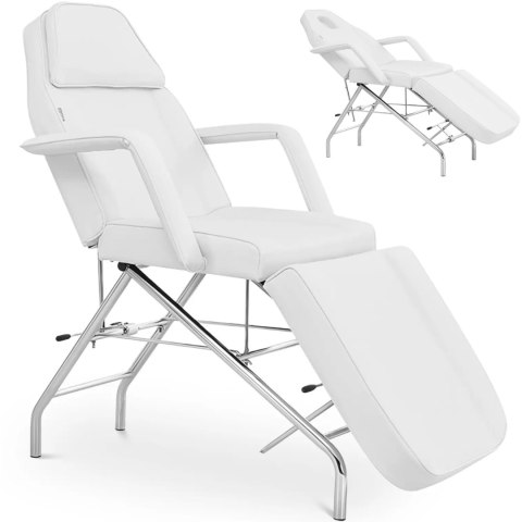 Fotel kosmetyczny do masażu tatuażu SPA MATERA - biały Fotel kosmetyczny do masażu tatuażu SPA MATERA - biały