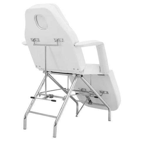 Fotel kosmetyczny do masażu tatuażu SPA MATERA - biały Fotel kosmetyczny do masażu tatuażu SPA MATERA - biały